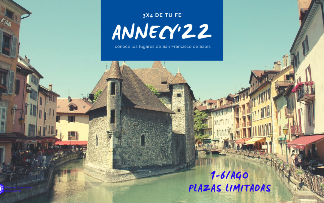 Peregrinación a Annecy en agosto del 2022